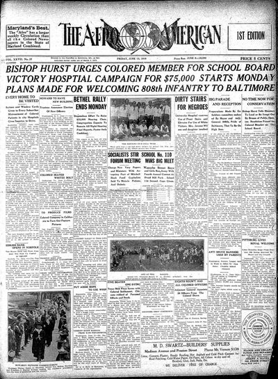 The Afro-American, Jun 13, 1919