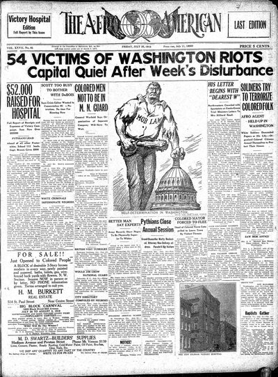 The Afro-American, Jul 25, 1919