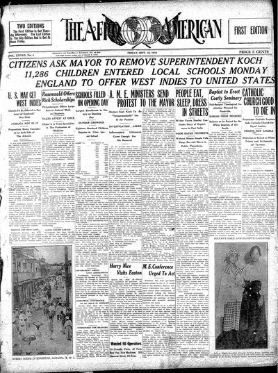 The Afro-American, Sep 19, 1919