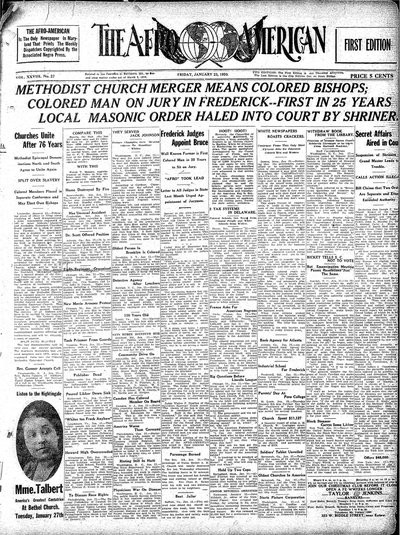 The Afro-American, Jan 23, 1920