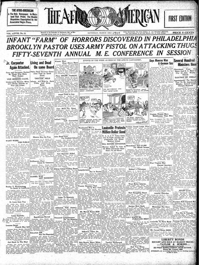 The Afro-American, Mar 19, 1920