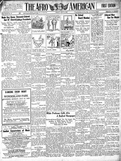 The Afro-American, Jul 9, 1920