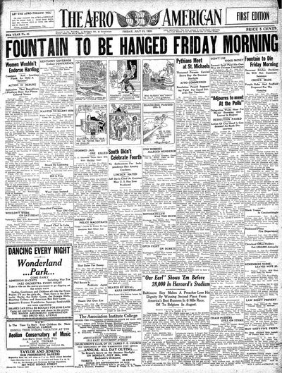 The Afro-American, Jul 23, 1920