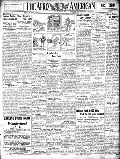 The Afro-American, Jul 30, 1920