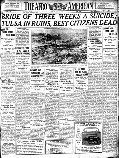 The Afro-American, Jun 10, 1921