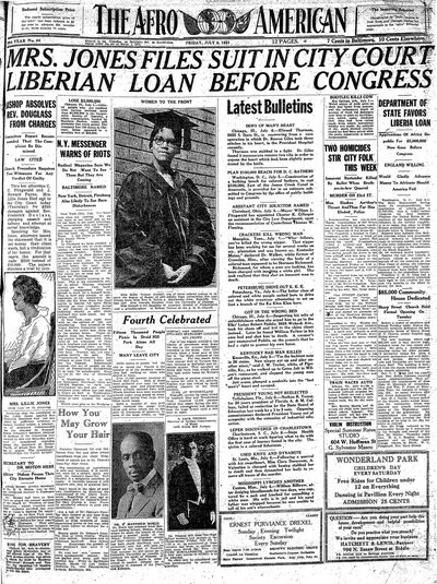 The Afro-American, Jul 8, 1921