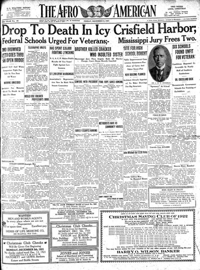 The Afro-American, Dec 9, 1921