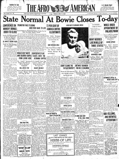 The Afro-American, Feb 17, 1922