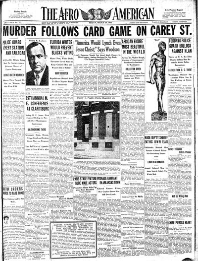 The Afro-American, Mar 24, 1922