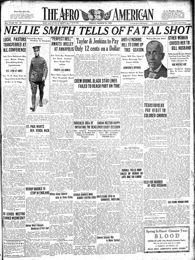 The Afro-American, Mar 31, 1922