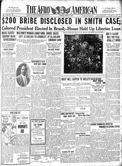 The Afro-American, Apr 14, 1922
