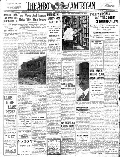 The Afro-American, Sep 29, 1922