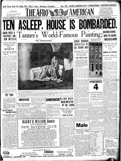 The Afro-American, Dec 22, 1922