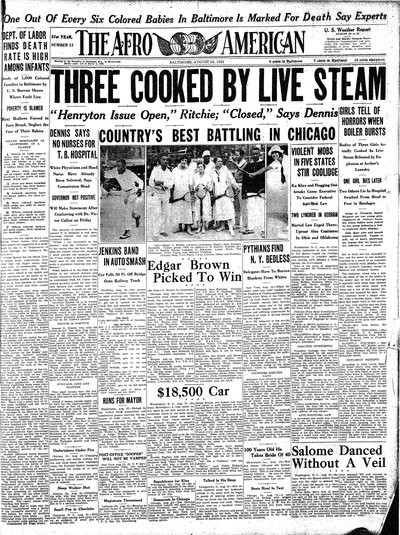 The Afro-American, Aug 24, 1923