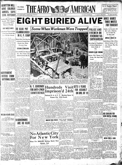 The Afro-American, Aug 31, 1923