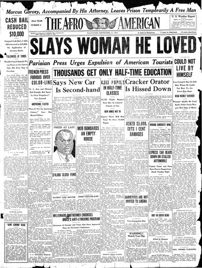 The Afro-American, Sep 14, 1923