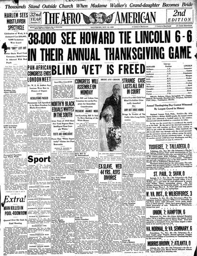 The Afro-American, Nov 30, 1923