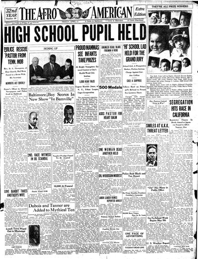 The Afro-American, Apr 11, 1924