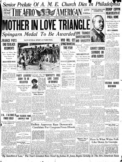The Afro-American, Jun 27, 1924