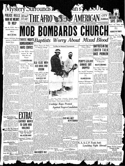 The Afro-American, Aug 15, 1924