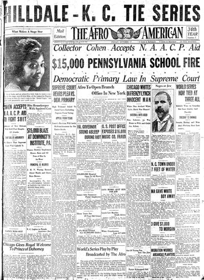 The Afro-American, Oct 17, 1924