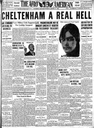 The Afro-American, Jan 17, 1925