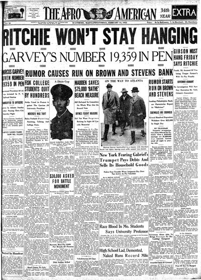 The Afro-American, Feb 14, 1925