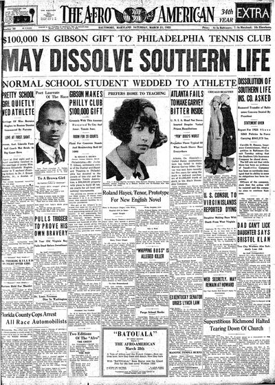 The Afro-American, Mar 21, 1925