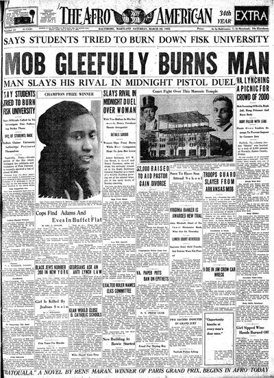 The Afro-American, Mar 28, 1925