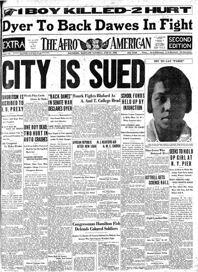 The Afro-American, Jun 27, 1925