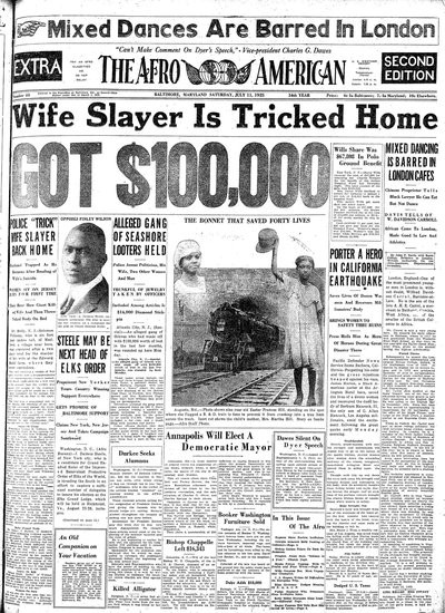 The Afro-American, Jul 11, 1925