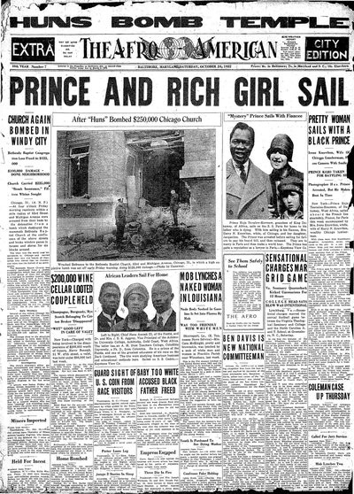 The Afro-American, Oct 24, 1925