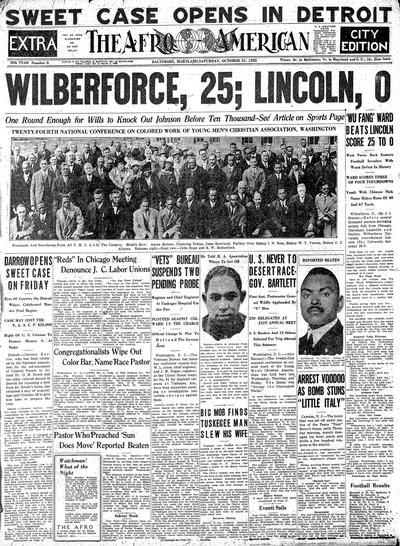 The Afro-American, Oct 31, 1925