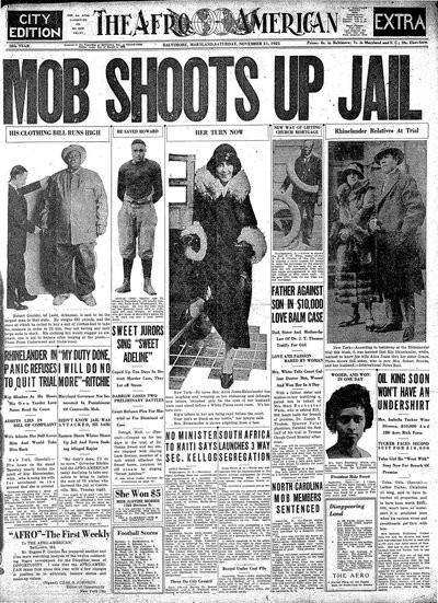 The Afro-American, Nov 21, 1925