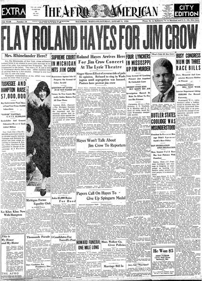 The Afro-American, Jan 9, 1926