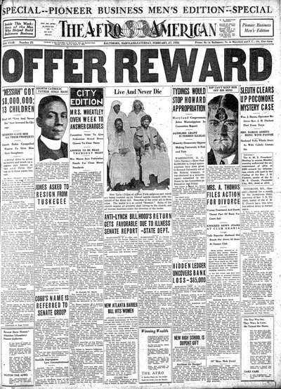 The Afro-American, Feb 27, 1926