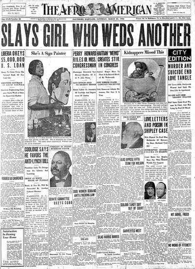 The Afro-American, Mar 20, 1926