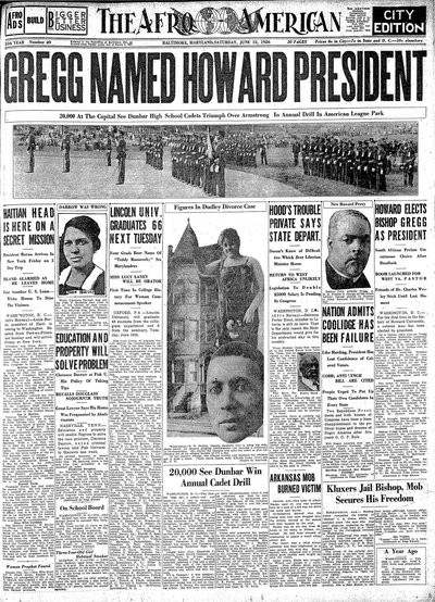 The Afro-American, Jun 12, 1926