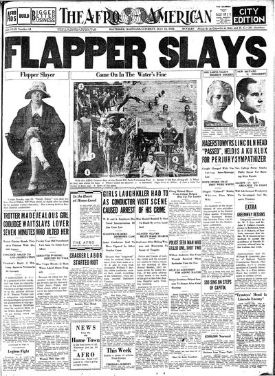 The Afro-American, Jul 10, 1926