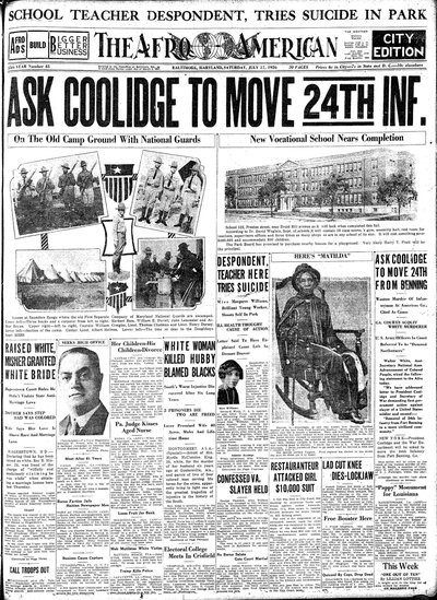 The Afro-American, Jul 17, 1926