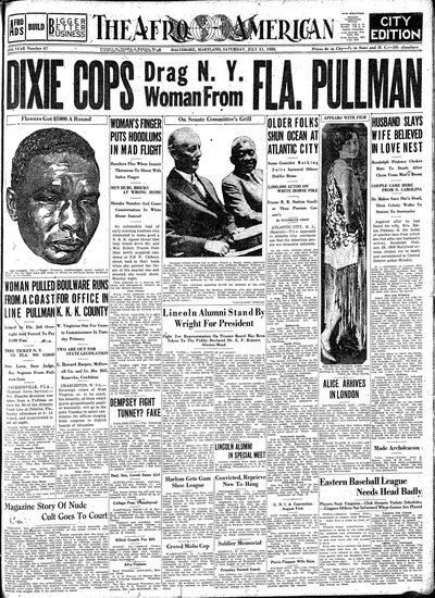 The Afro-American, Jul 31, 1926