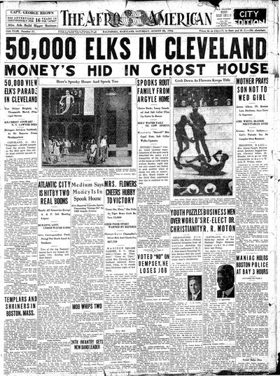 The Afro-American, Aug 28, 1926