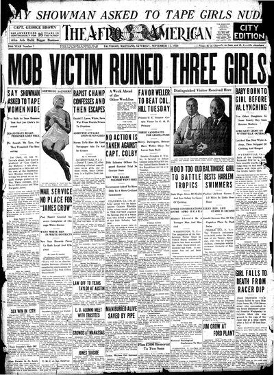 The Afro-American, Sep 11, 1926