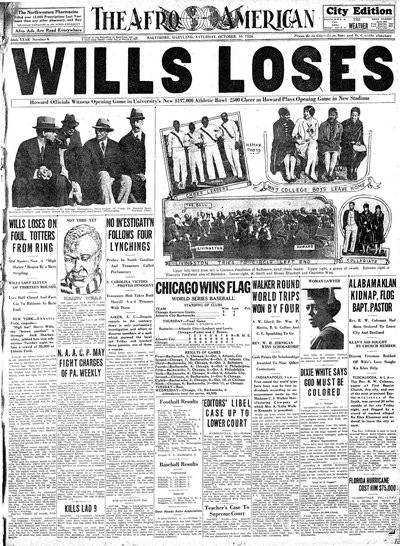 The Afro-American, Oct 16, 1926