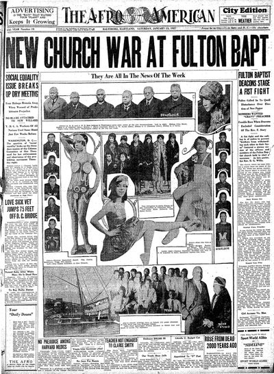 The Afro-American, Jan 15, 1927