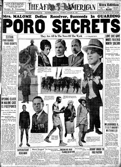 The Afro-American, Jan 29, 1927