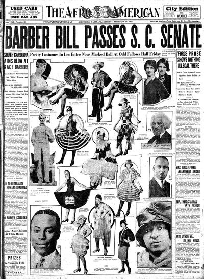 The Afro-American, Feb 12, 1927