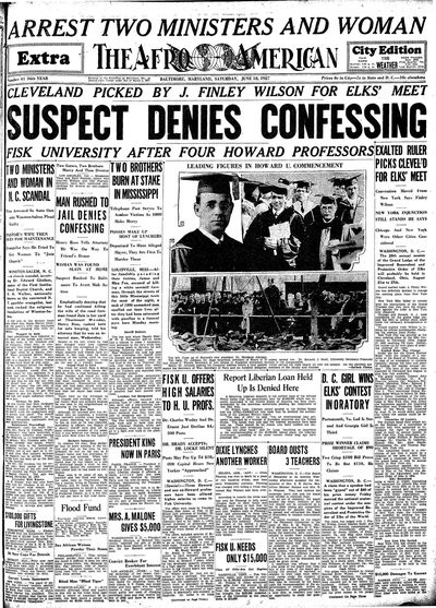 The Afro-American, Jun 18, 1927