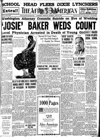 The Afro-American, Jun 25, 1927