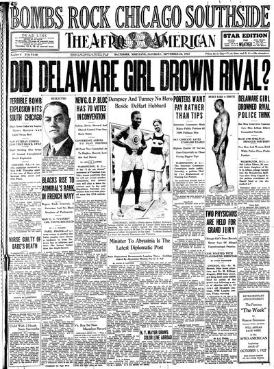 The Afro-American, Sep 24, 1927